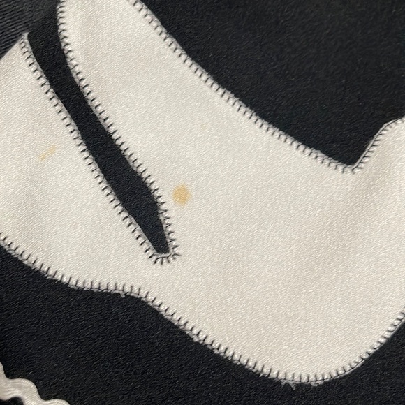 Moschino Rickrack Black Blazer The Nanny Iris Apfel Sun Dove Palm Tree - Picture 16 of 16